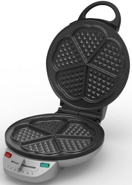 Buy Heart Shape Waffle Maker Grill With Adjustable Temperature Control at wholesale prices