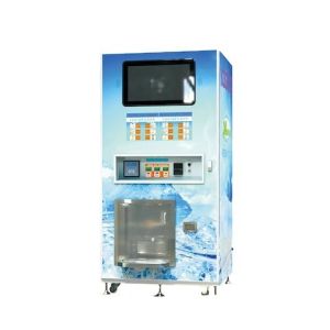 China 220 Volt Ice Making Pure Water Vending Machine With CE ISO Certificate on sale