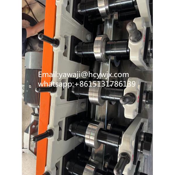 Multiple Size Hot-Dipped Galvanized Coating Strut Slotted Channel Roll Forming Machine