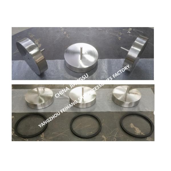 BREATHABLE CAP FLOATER 533HFB-100A BREATHABLE CAP FLOATING PLATE FKM-100A MATERIAL: STAINLESS STEEL