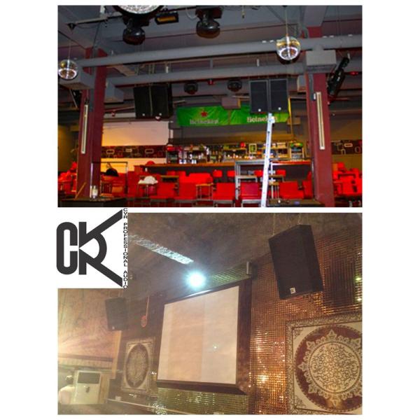 Church Pa System Two-Way Full Range Speaker Passive 300 Watt