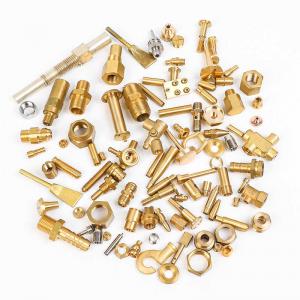 Quality Precision Brass CNC Turned Components For Fasteners And Auto Industries for sale