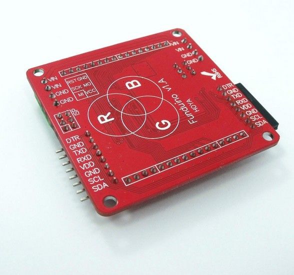 Board for Arduino , Full-color 8 * 8 LED RGB Matrix Screen Driver Board