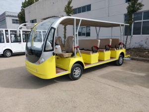 China Used Transit Bus 6-16 Seats Electric Sightseeing Bus Lead-Acid Maintenance-Free Battery 80-100 Km Distance on sale