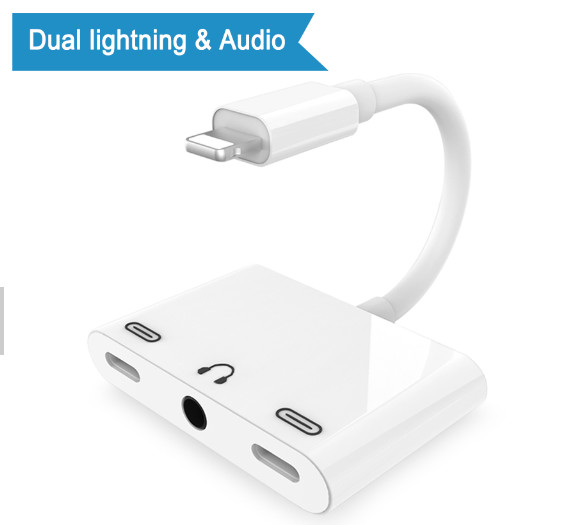 Apple Headphone Audio Adapter Compatible With IOS12 For Iphone XS XR XMax 3.5mm