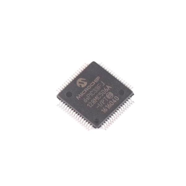 16bit DSC DSP IC Chip 128KB Flash Digital Signal Controllers DsPIC33FJ128MC804-I/PT