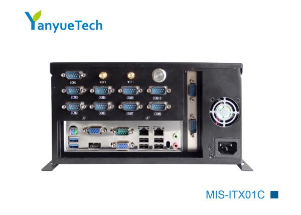 Industrial Embedded Computer 1 PCI Or PCIE Extension Support I3 I5 I7 CPU