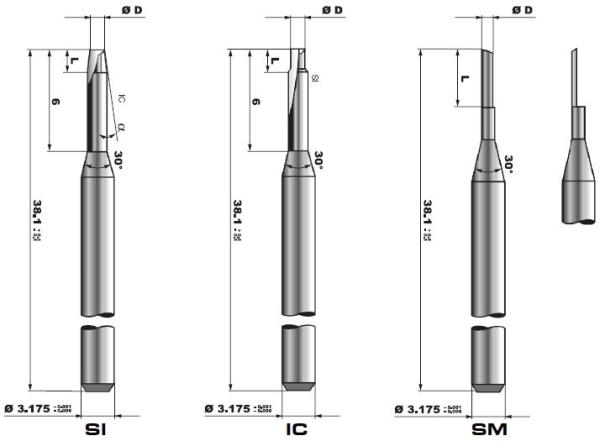 Buy Taper Geometry PCB End Mill Router Bit Tungsten Carbide Drill Bits at wholesale prices