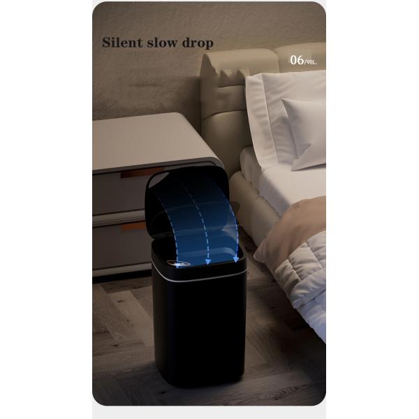 Household Light Luxury Living Room Smart Garbage Can High Appearance Level Kitchen Toilet Toilet Automatic Sensing Garbage Can