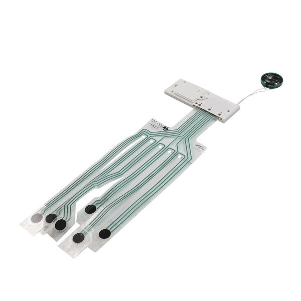 Custom Design Push Button Sound Module 6 Membrane MP3/WAV Music Format 0.25w-0.5w