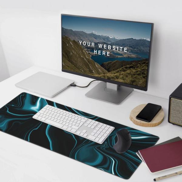 Basic Gaming Mouse Pad with Customized Comfortable Pattern Sublimation Printing and Logo