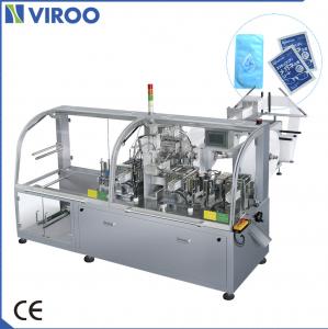 China Full Automatic Eyeglasses Cleaning Lens cleaning Wet Wipes Production Line 80-120 Bags / Mins on sale