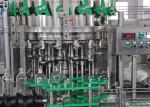 SUS304 Robotized Automatic Wine Filling Machine With rotary washing function