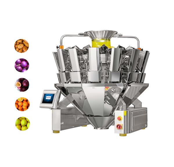 Buy Granular Nuts Multihead Combination Weigher Packing Machine 2.5L Hopper at wholesale prices