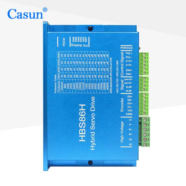 Buy Closed Loop Stepper HBS860H NEMA 34 Step Motor Driver For Stepper Motor With Encoder at wholesale prices