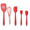 High Quality Silicone Kitchen Utensil Set 5 Piece Cooking Tools Utensils Brush Kitchen Accessories for sale