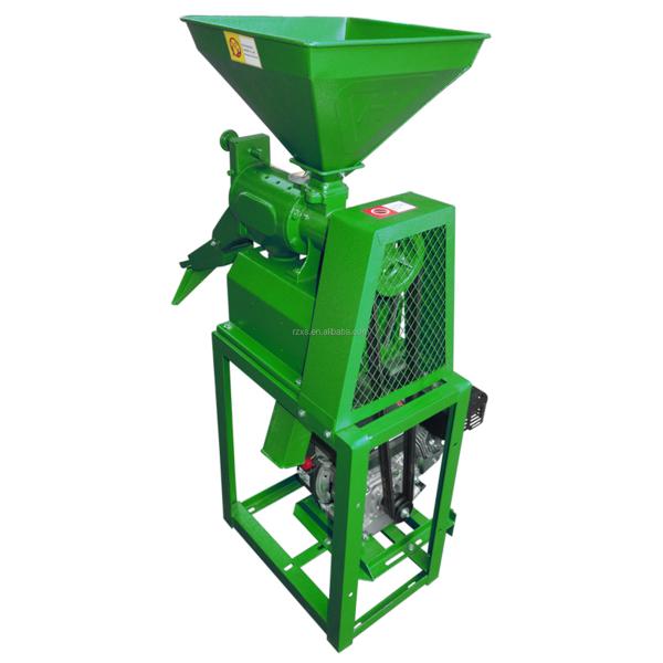 6n70 Mini Rice Milling Machine with Gasoline Engine and De-stoner at Competitive