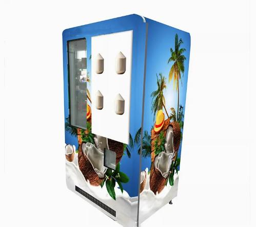 Buy Fresh Coconut Automatic Juice Vending Machine Multifunctional Smart Touch Screen at wholesale prices