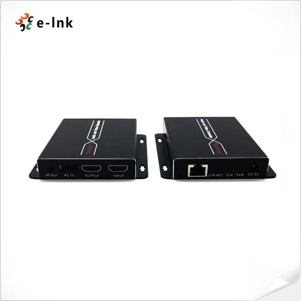 Buy KVM Extender Video Audio Transmission Over IP KVM Extender Support Keyboard Mouse Control at wholesale prices