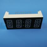 Through Hole Mounting 14 Segment LED Display with Customized Screen Dimension