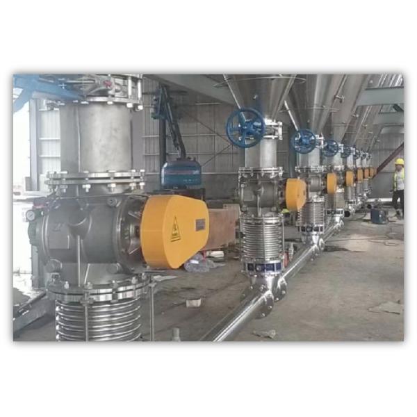 DN250 Electric Air Seal Vacuum Rotary Valve Feeder Quick Cleaning