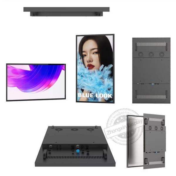 55inch Wireless Digital Window Display Screen Advertising Panel Kiosk for Shop Window