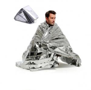Quality Emergency Thermal Waterproof Survival Blanket Foil First Aid Blanket Outdoor 210x130cm for sale