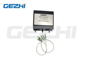 Quality 1x4 Fiber Optical Switch With Fast Switching Time Customized Lengths for sale