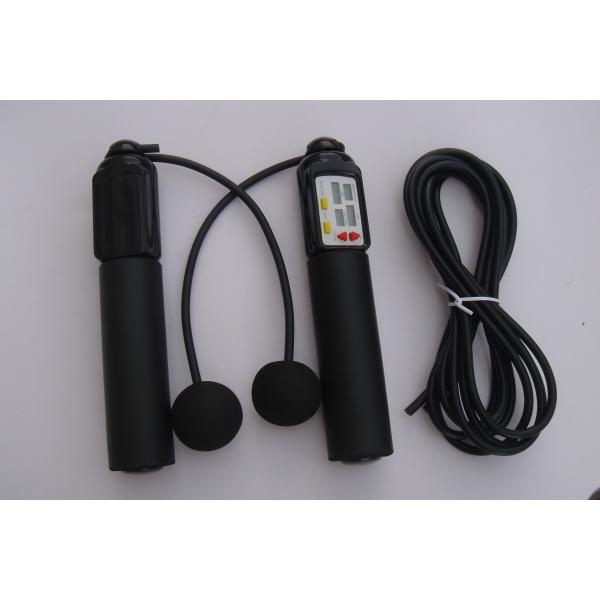 All Black 180mm Bulk Cordless Jump Rope Variable Speed For School Gym