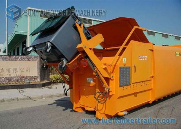 Buy SUNY Mobile Conjoined Refuse Compression Station With 15m3 Hanging Barrel at wholesale prices