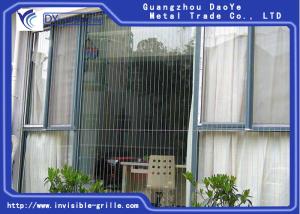 China Hard Line Safety Fixed Invisible Grille With Additional Frame Structure on sale