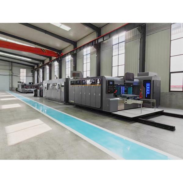 Corrugated Carton Box Making Machine 4 Color Slotter Die Cutter Machine