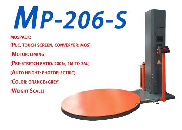 Buy MQSPACK Semi-auto Stretch Pallet Wrapping Machine With Weighing Scale at wholesale prices