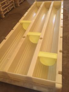 Quality Light Yellow Drill Core Trays Block For Q Sizes Mining Core Boxes 1070*385mm for sale