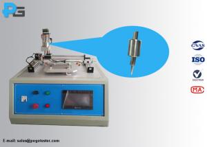 Quality PLC Automatic Abrasion Resistance Tester Hardened Steel Radius 0.25mm Scratch Pin for sale