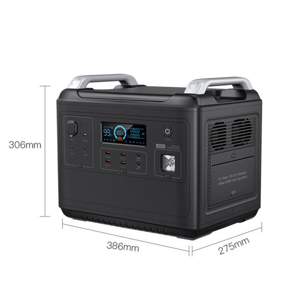 New energy generator MPPT input two-way 2000W quick lifepo4 portable power