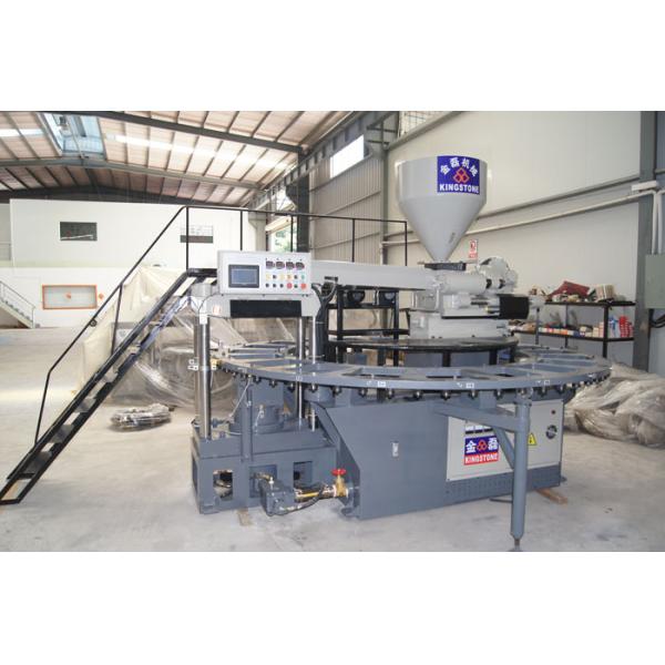 One Color PVC Crystal Plastic Shoes Making Machine With Oil Pressure Circuit Design