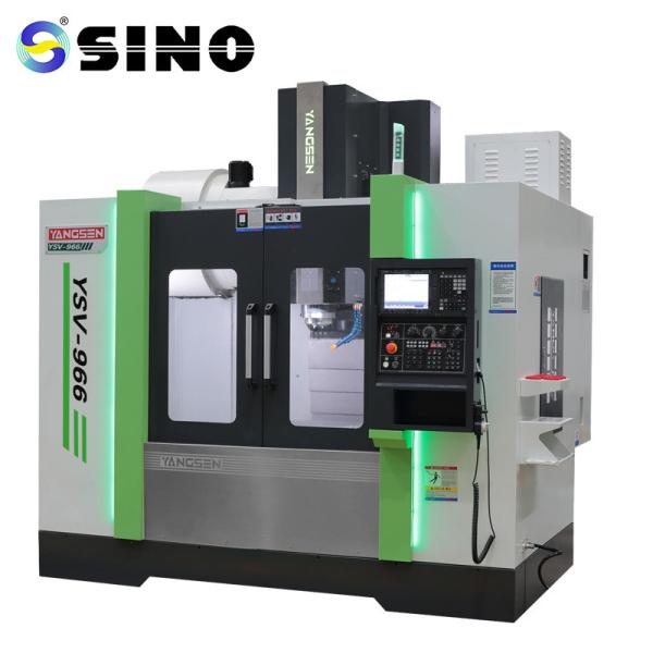 Buy DRO YSV 966 CNC Vertical Machining Machine Tool Engraving Milling Longmen Processing Center at wholesale prices