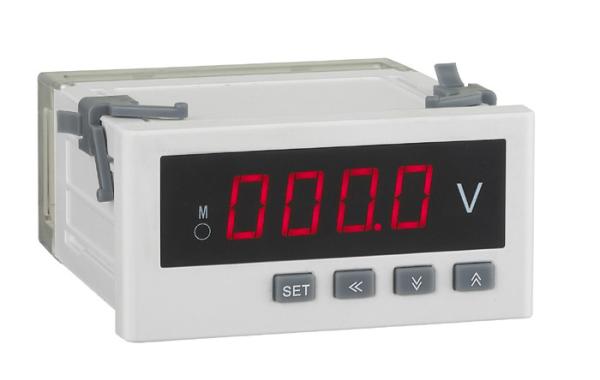 Buy Alarm Output Digital Panel Voltmeter , 96*48mm Voltage Monitoring Device Automation Control at wholesale prices