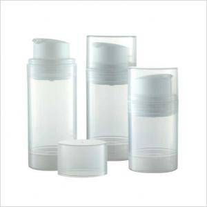 China 50ml 80ml 100ml Cosmetic Airless Bottle PP PCR Cosmetic Packaging Single Wall on sale