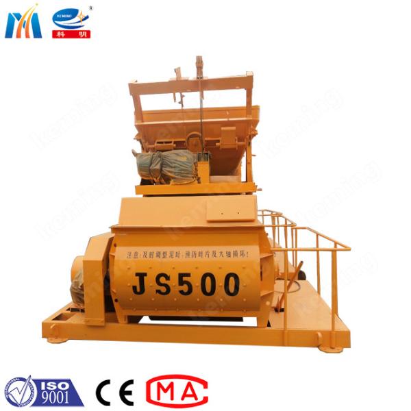 Buy JS 500 Horizontal Concrete Mixer Vertical For Construction Work at wholesale prices