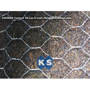 Quality Woven Wire Gabion Mesh Fence Galvanized Protecting Gabion Fence Net for sale