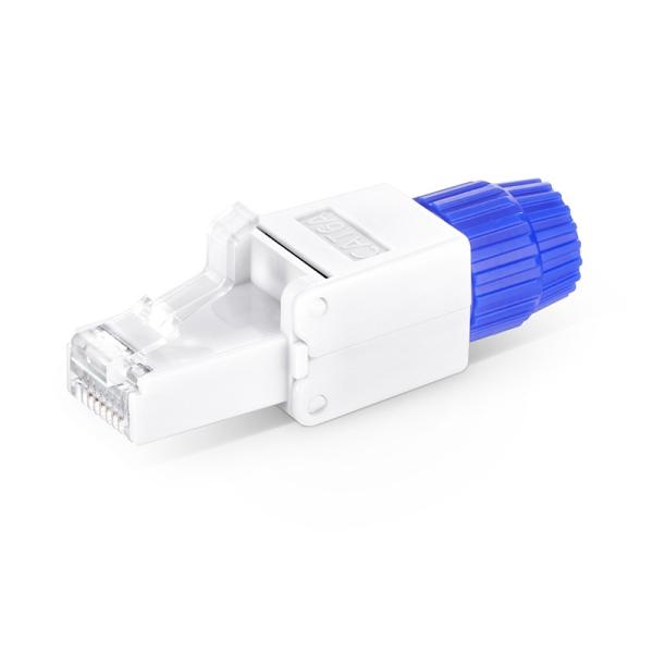 Networking Exact Cables Utp Cat6A Modular Plug Rj45 for 23AWG Installation Cable