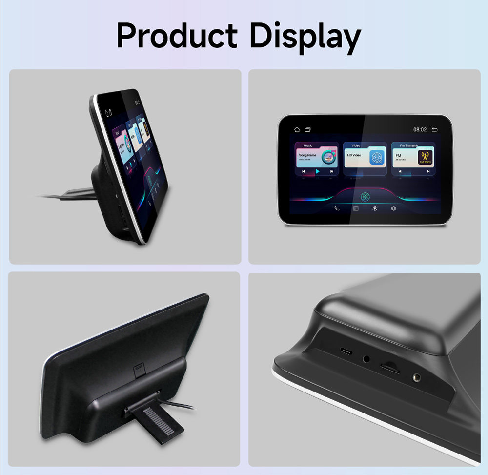 10.5-Inch Car Headrest Display Android 9.0 Octa Core 1 16GB Video Player with Monitor