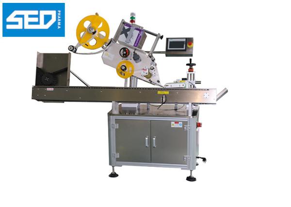 Buy Horizontal Type Automatic Labeling Machine Glass Vial Automated Label Applicator at wholesale prices