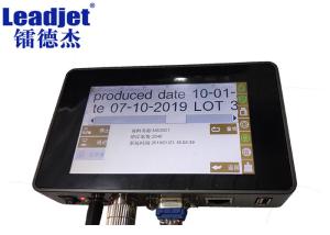 Automatic Thermal Inkjet Printer , Batch Number Coding Machine Free Maintenance