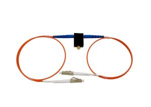 Quality 10 DB 5DB Inline Fiber Optic Attenuator Single Mode LC UPC Simplex Variable for sale