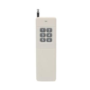 China 3000m Remote Control Transmitter RF Radio Remote 315/433 Long Range Distance High Power Transmitter TX 2CH Big Button on sale