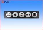 5 Circles Media Wall Outlet For Hotel / Home