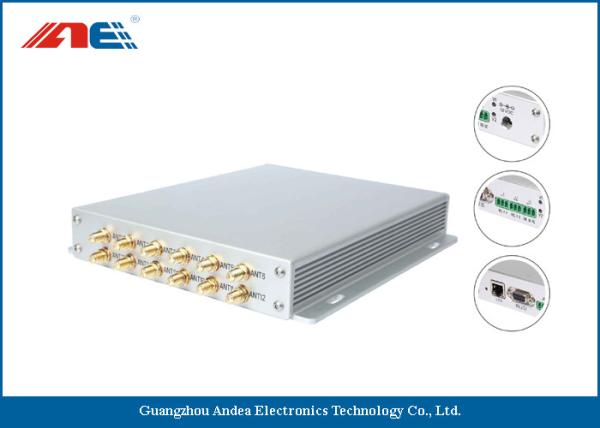 12 Channels Long Range RFID Reader / High Power RFID Reader For Rfid Detection